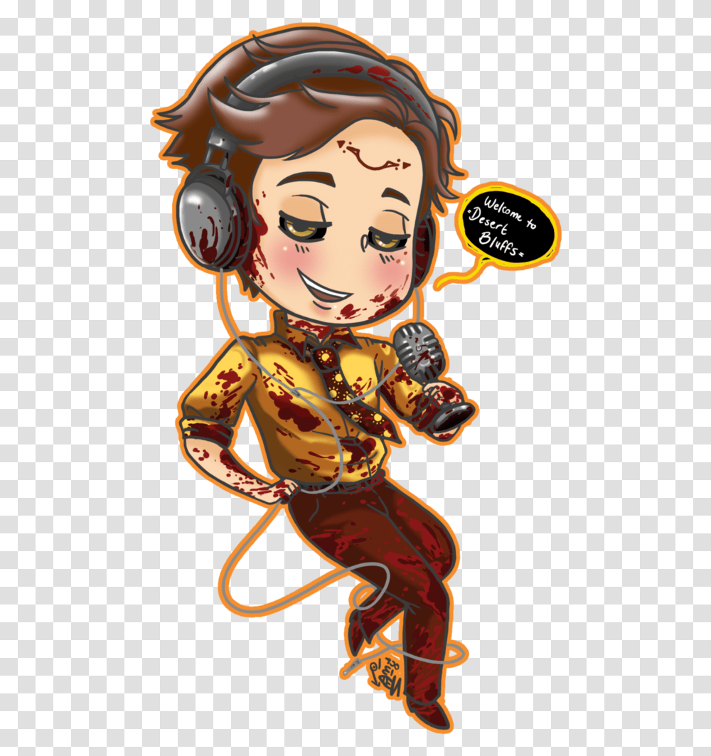 Illustration, Electronics, Person, Human, Headphones Transparent Png