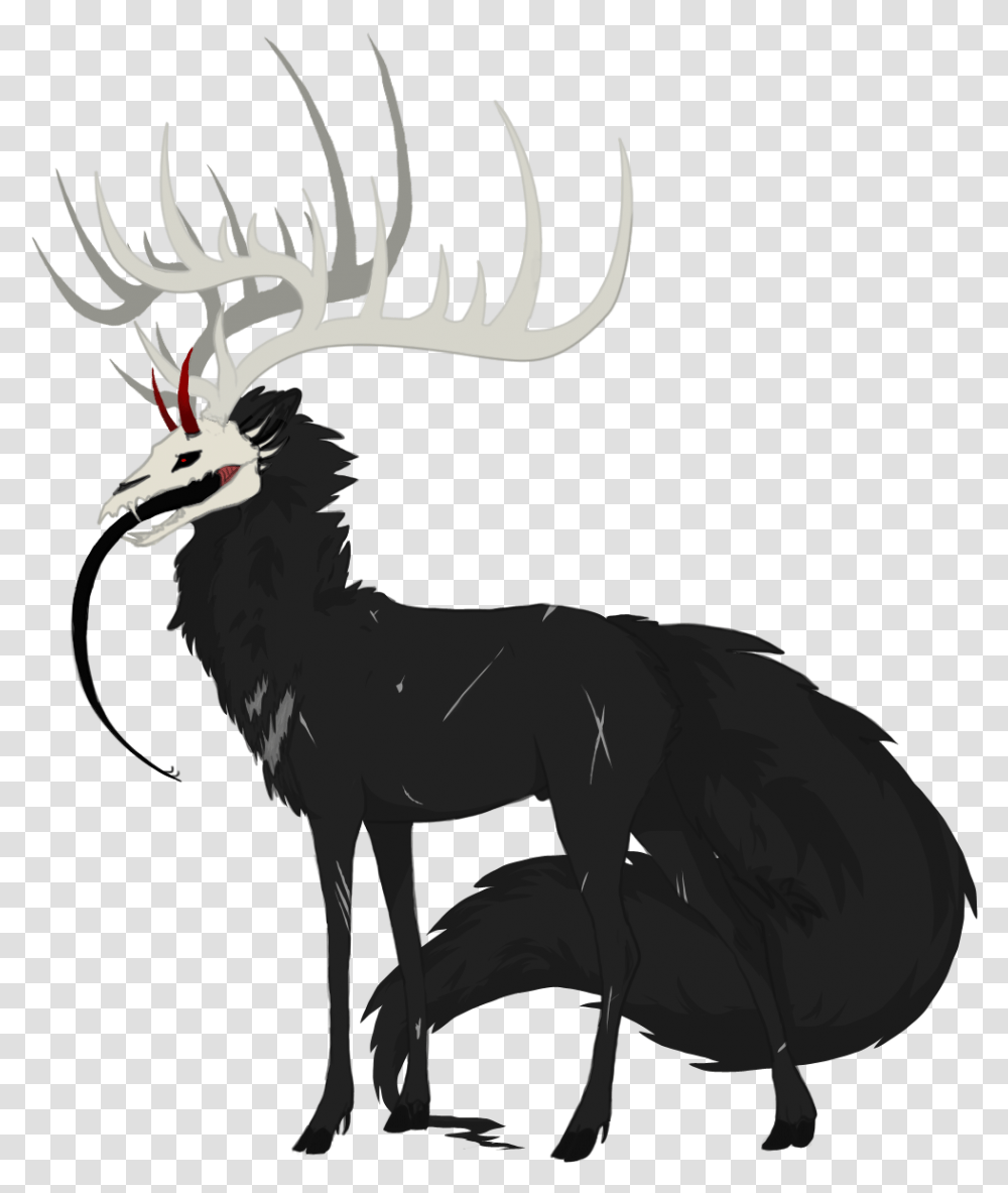 Illustration, Elk, Deer, Wildlife, Mammal Transparent Png