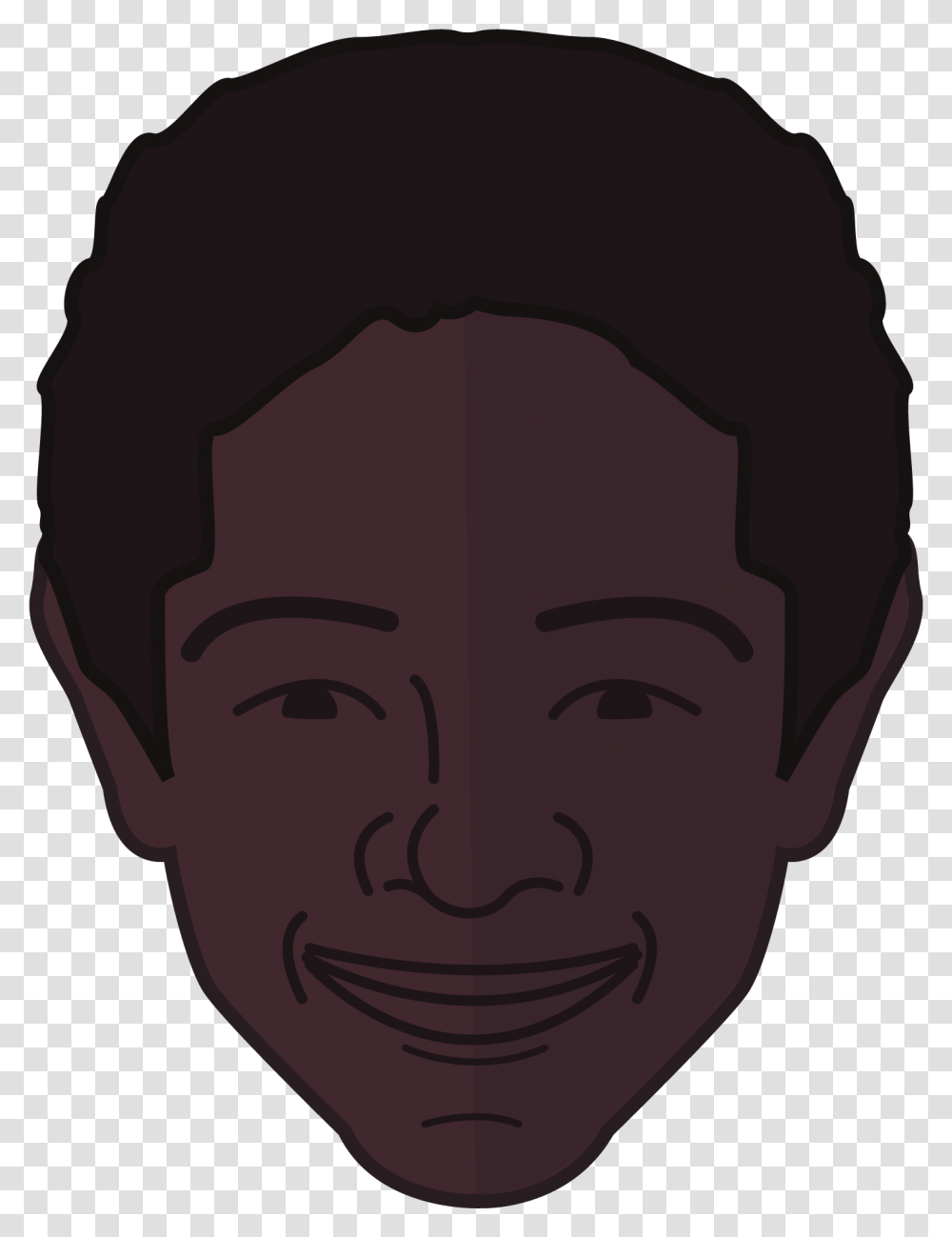 Illustration, Face, Head, Smile, Portrait Transparent Png