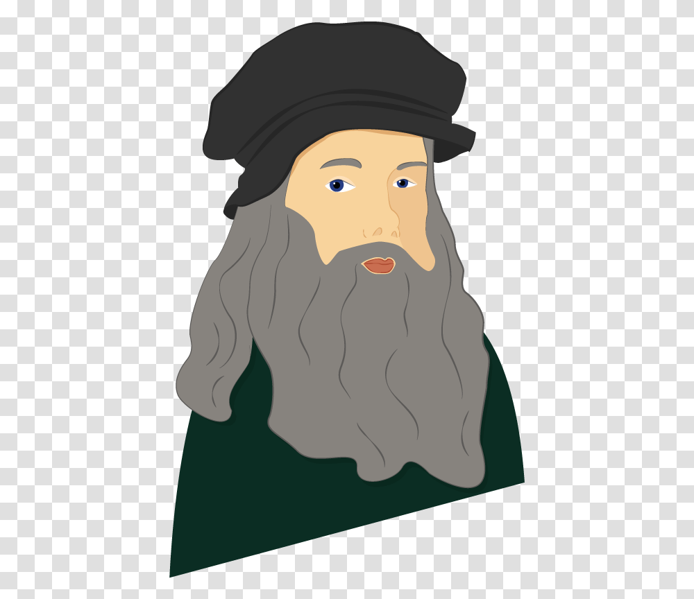 Illustration, Face, Person, Human, Beard Transparent Png