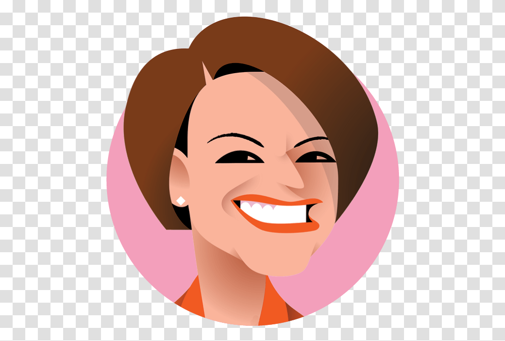 Illustration, Face, Smile, Teeth, Mouth Transparent Png