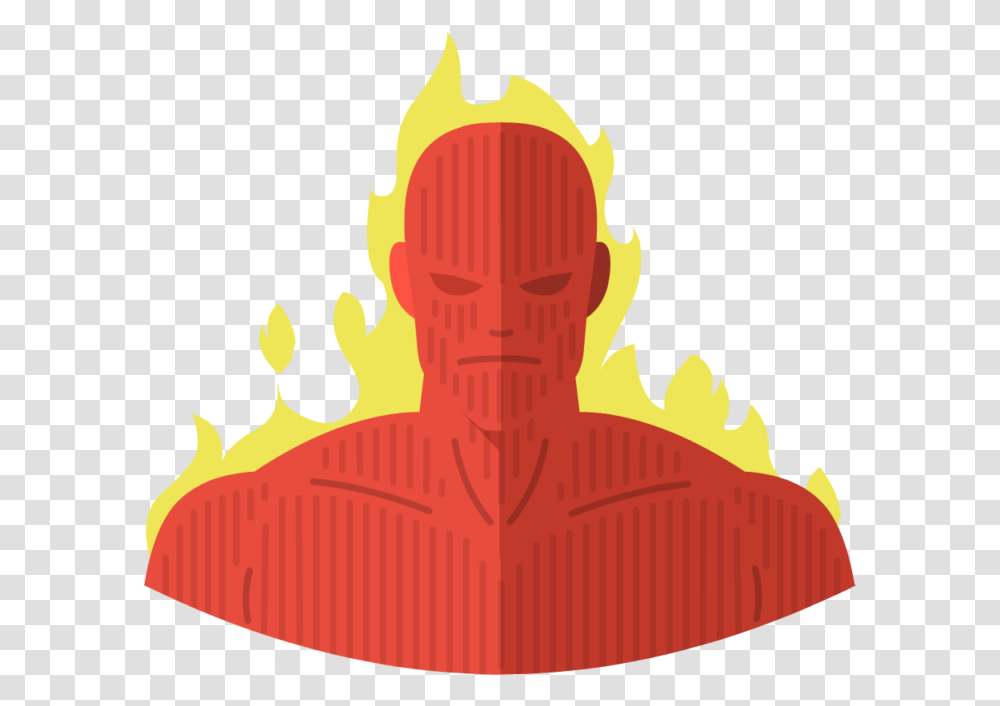 Illustration, Fire, Flame, Person, Human Transparent Png