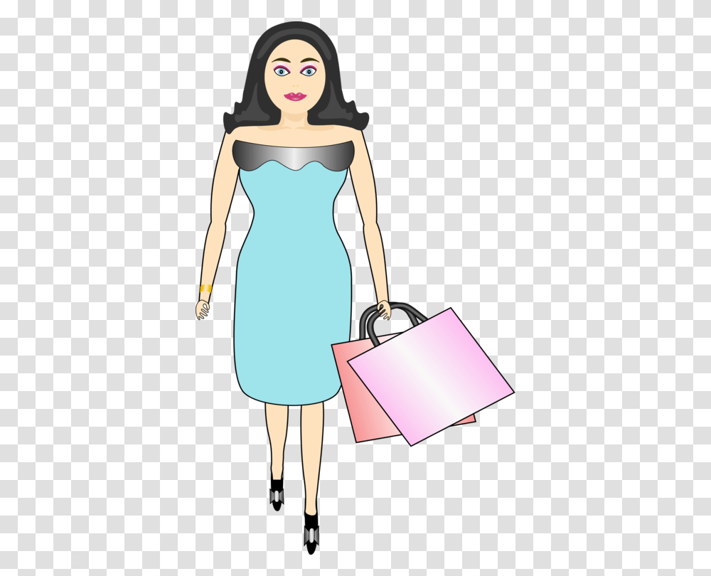 Illustration Girl, Person, Human, Bag Transparent Png