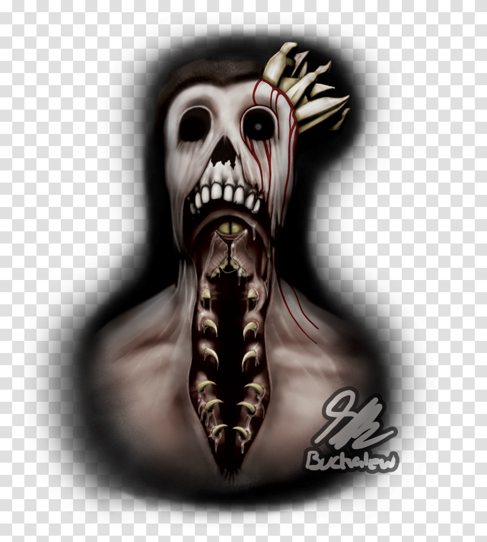 Illustration Hd Skull, Person, Tattoo Transparent Png