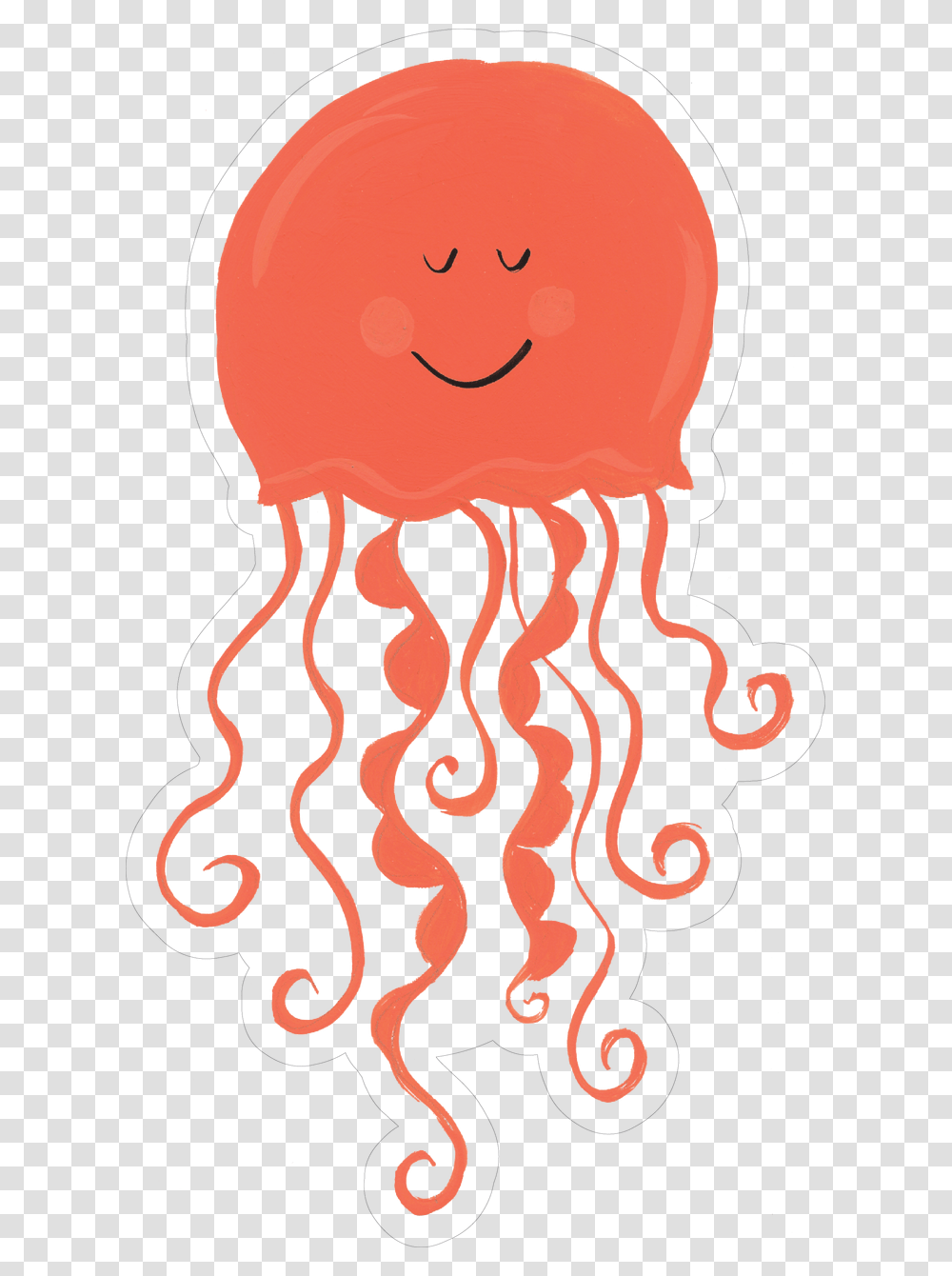 Illustration, Jellyfish, Invertebrate, Sea Life, Animal Transparent Png