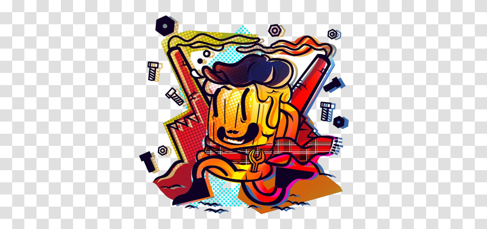 Illustration, Label, Graffiti Transparent Png