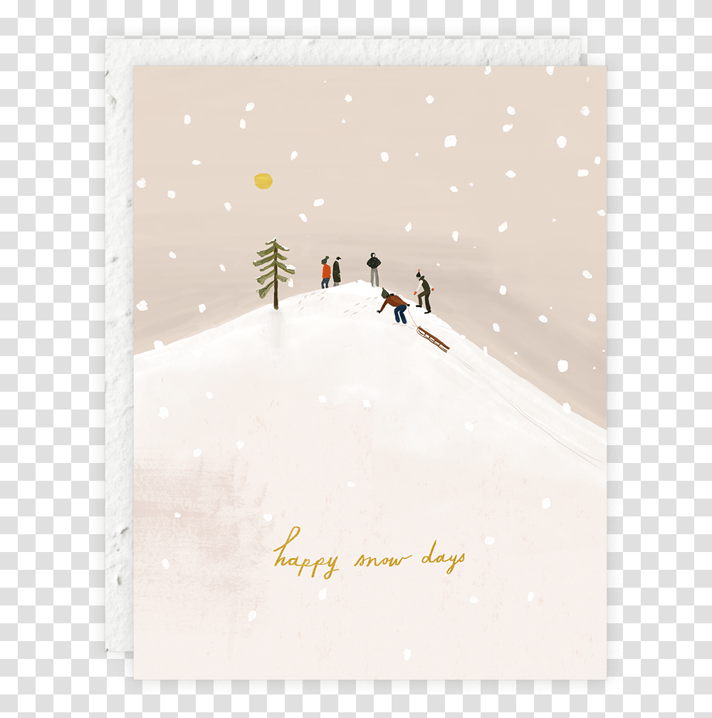 Illustration, Nature, Outdoors, Snow, Person Transparent Png
