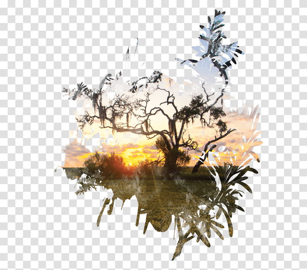 Illustration, Nature, Outdoors, Sunset, Sky Transparent Png