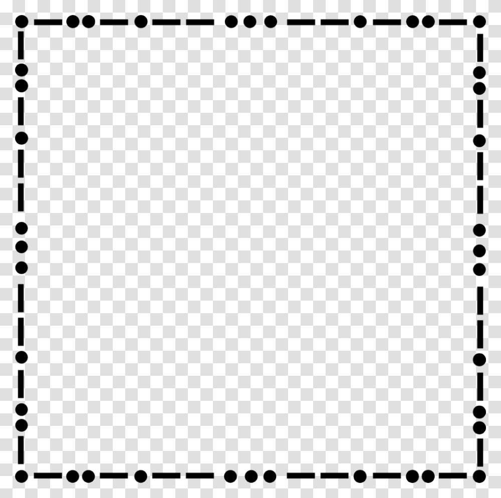 Illustration Of A Blank Dot And Dash Border Free Stock Photo, Gray, World Of Warcraft Transparent Png