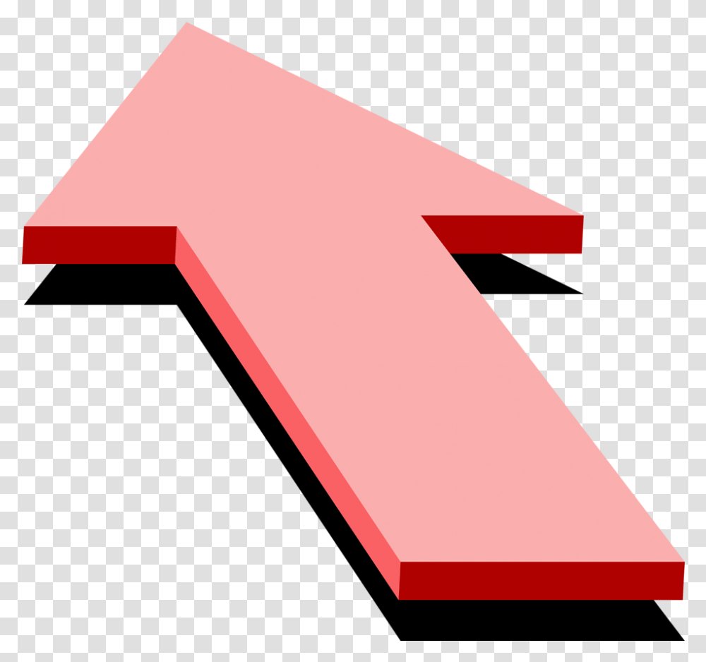 Illustration Of Apink Up Arrow Arrow 3d Blue And Pink Pink Pointing Arrow, Number, Symbol, Text, Business Card Transparent Png