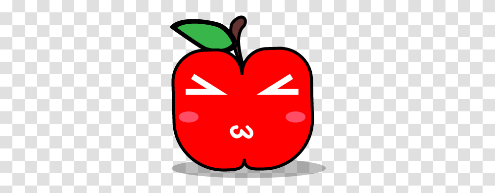 Illustration Of Jealous Apple Fresh, Plant, First Aid, Fruit, Food Transparent Png