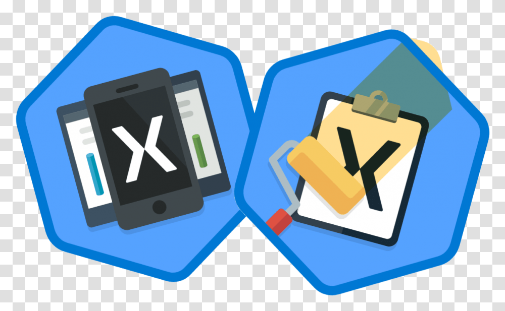 Illustration Of Two Xamarin Learning Path Trophies, Security, Number Transparent Png