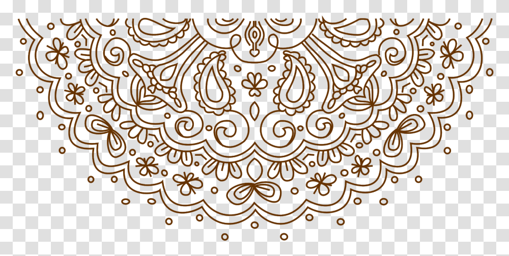 Illustration, Pattern, Rug, Paisley, Floral Design Transparent Png