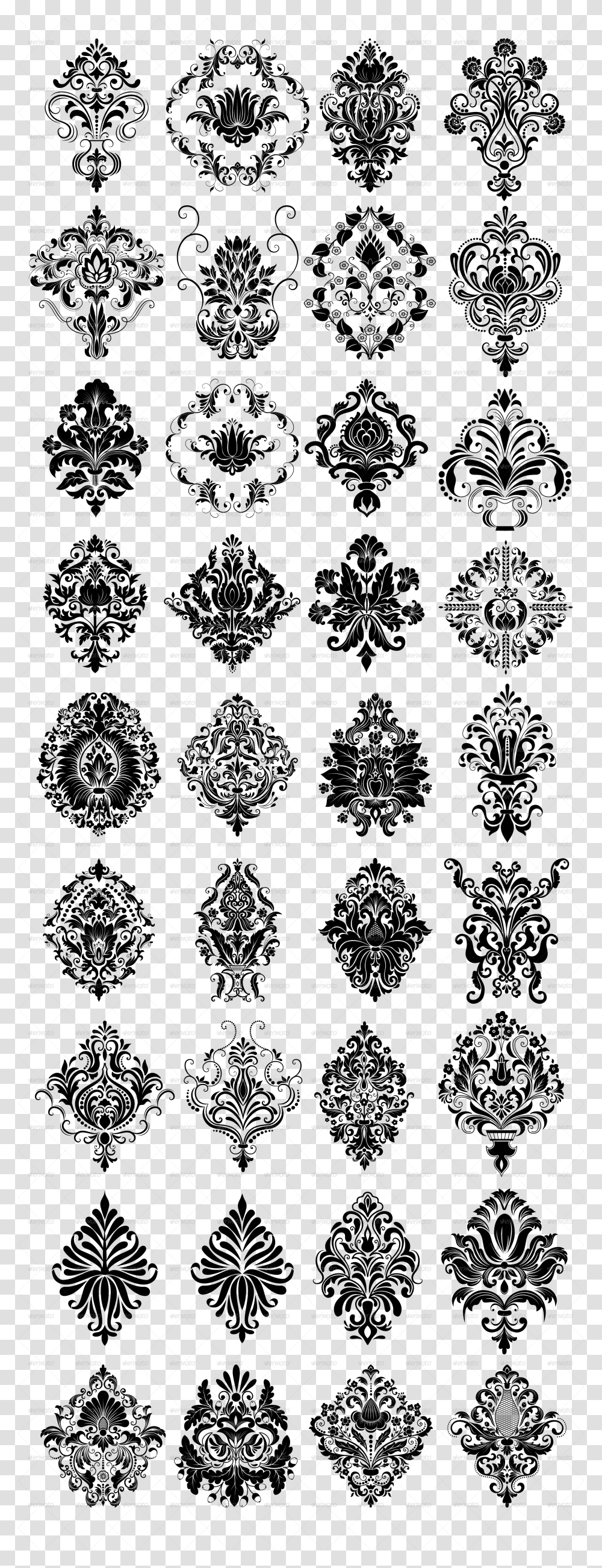 Illustration, Pattern, Silhouette, Rug, Texture Transparent Png