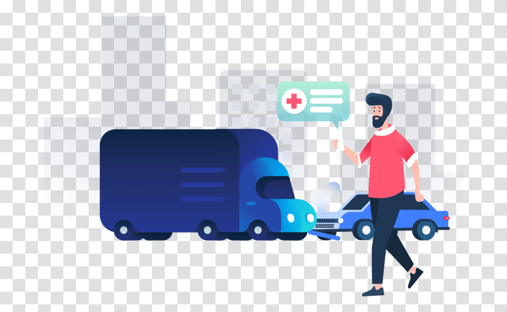 Illustration, Person, Car, Vehicle, Transportation Transparent Png