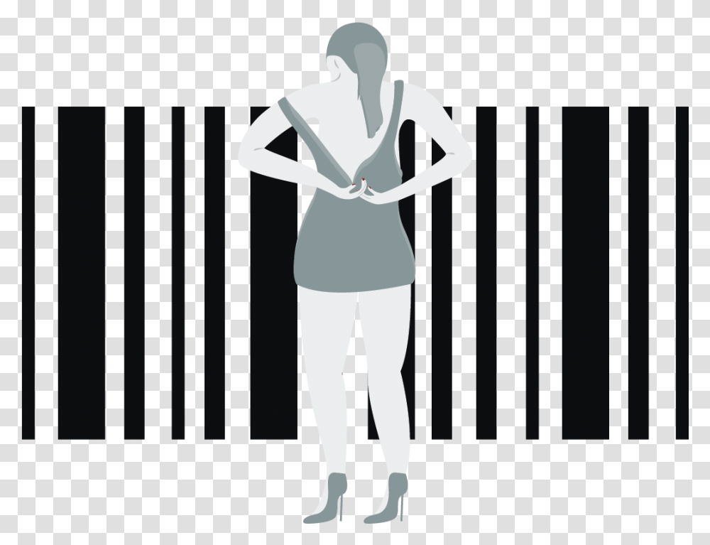 Illustration, Person, Standing, Female Transparent Png