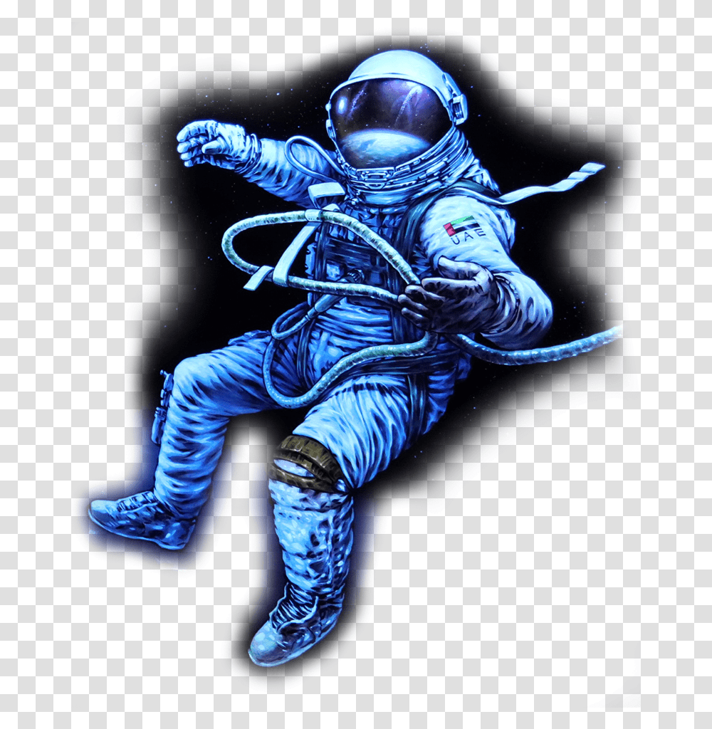 Illustration, Person, Human, Astronaut Transparent Png