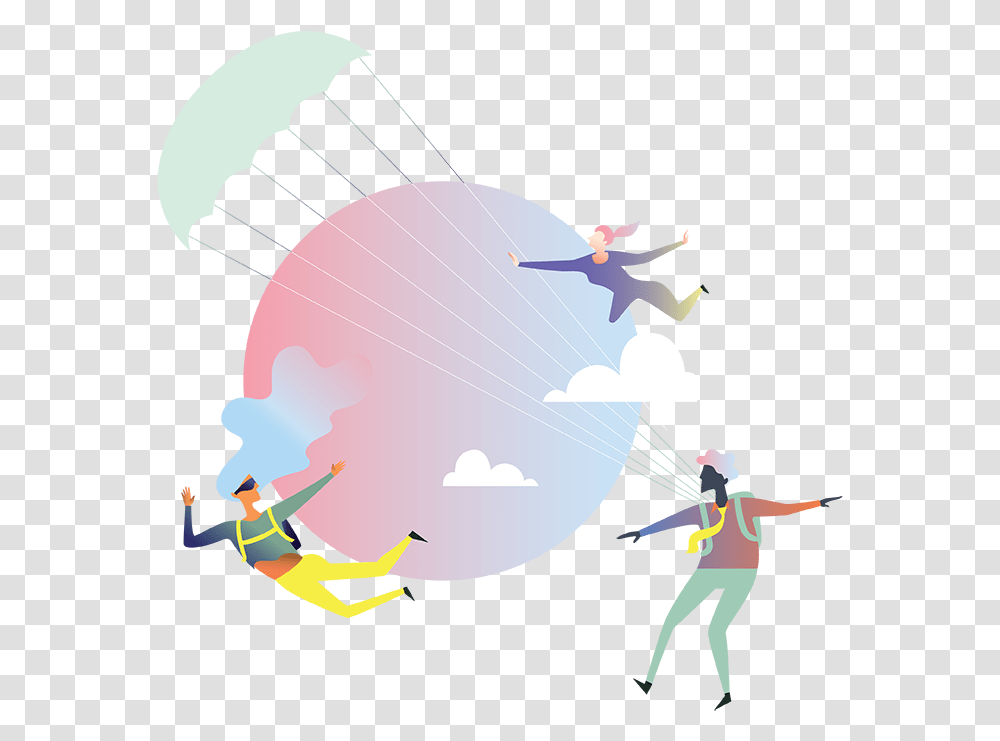 Illustration, Person, Human, Ball, Bird Transparent Png