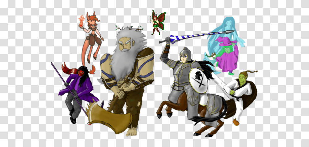 Illustration, Person, Knight, Duel, People Transparent Png
