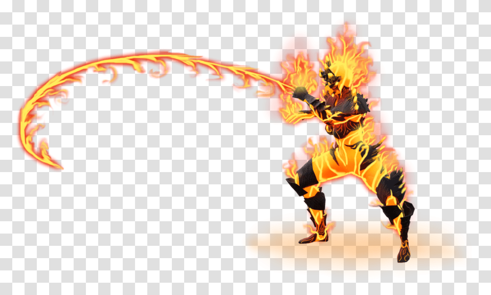 Illustration, Person, Light, Dragon, Duel Transparent Png