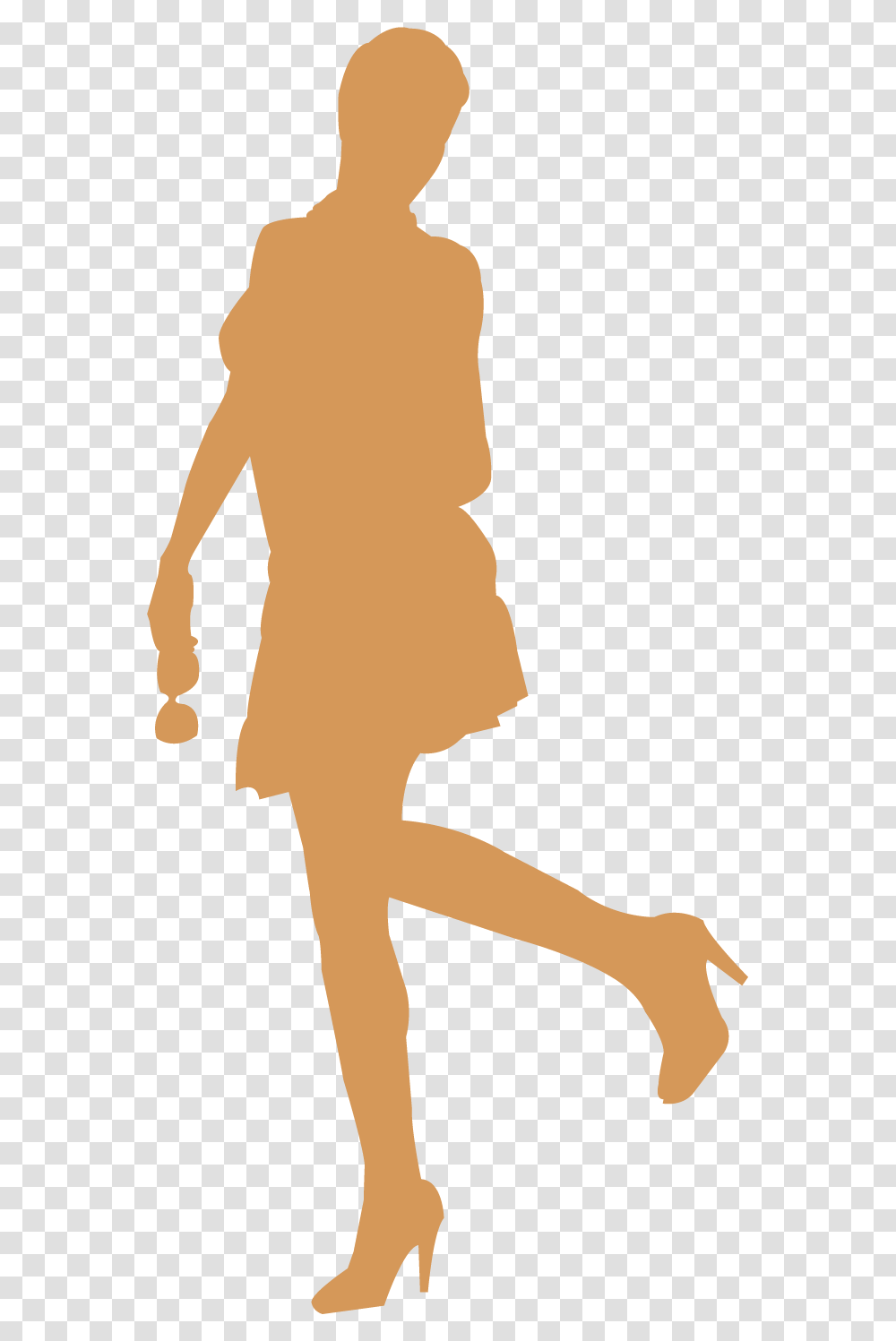 Illustration, Person, Silhouette, Shorts Transparent Png
