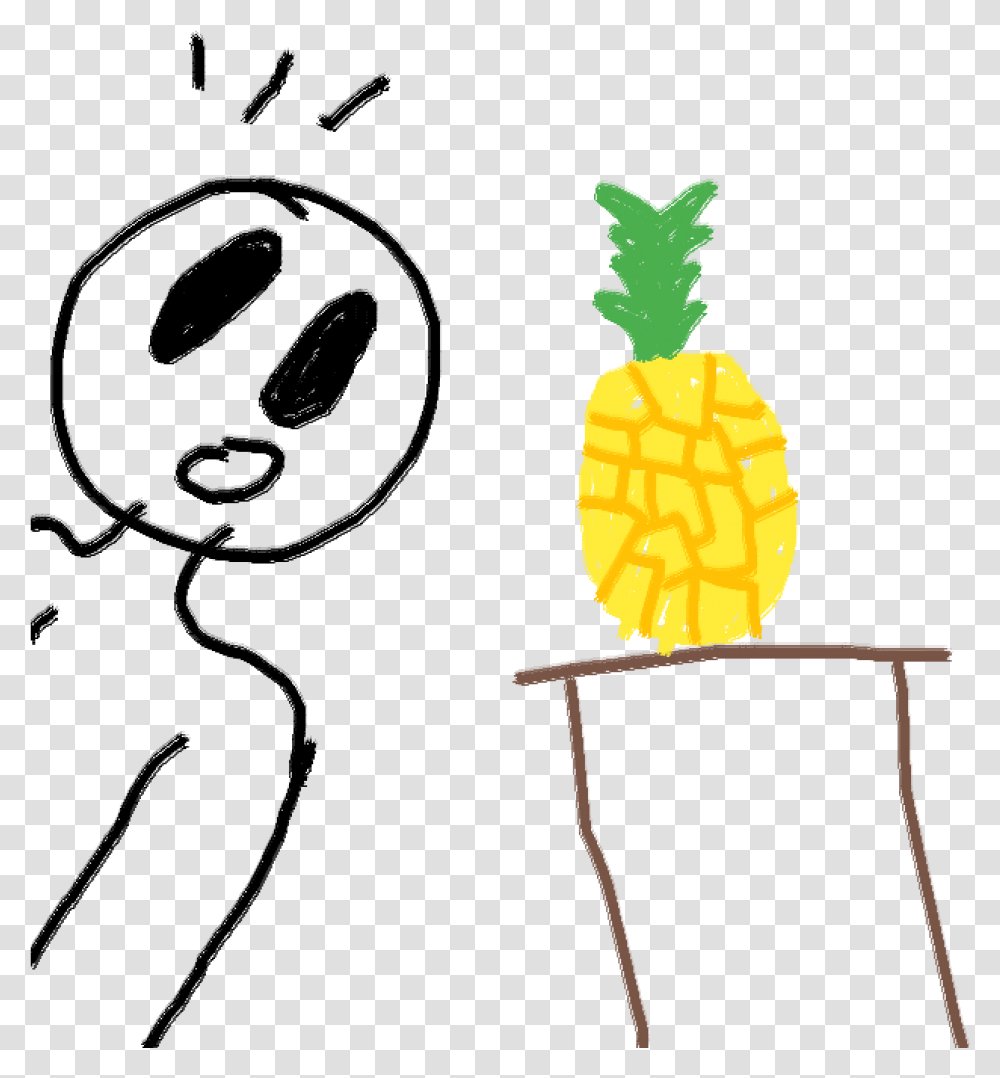Illustration, Plant, Food, Fruit, Pineapple Transparent Png