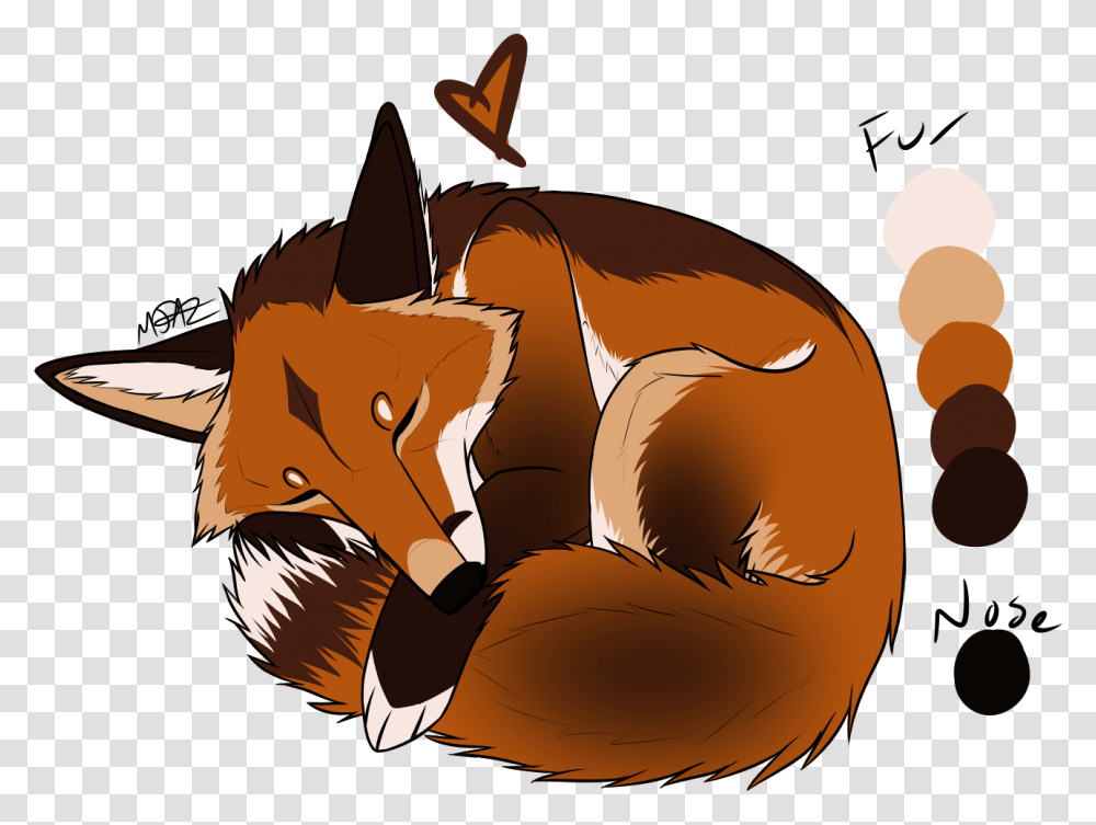 Illustration, Red Fox, Canine, Wildlife, Mammal Transparent Png
