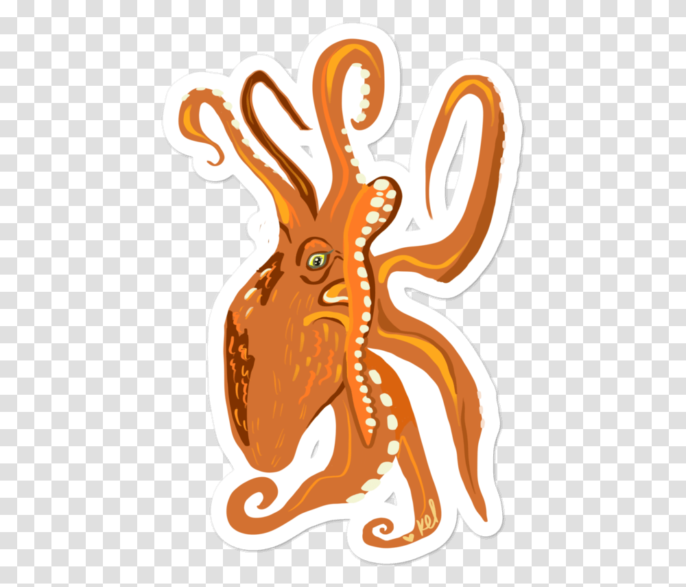 Illustration, Sea Life, Animal, Octopus, Invertebrate Transparent Png