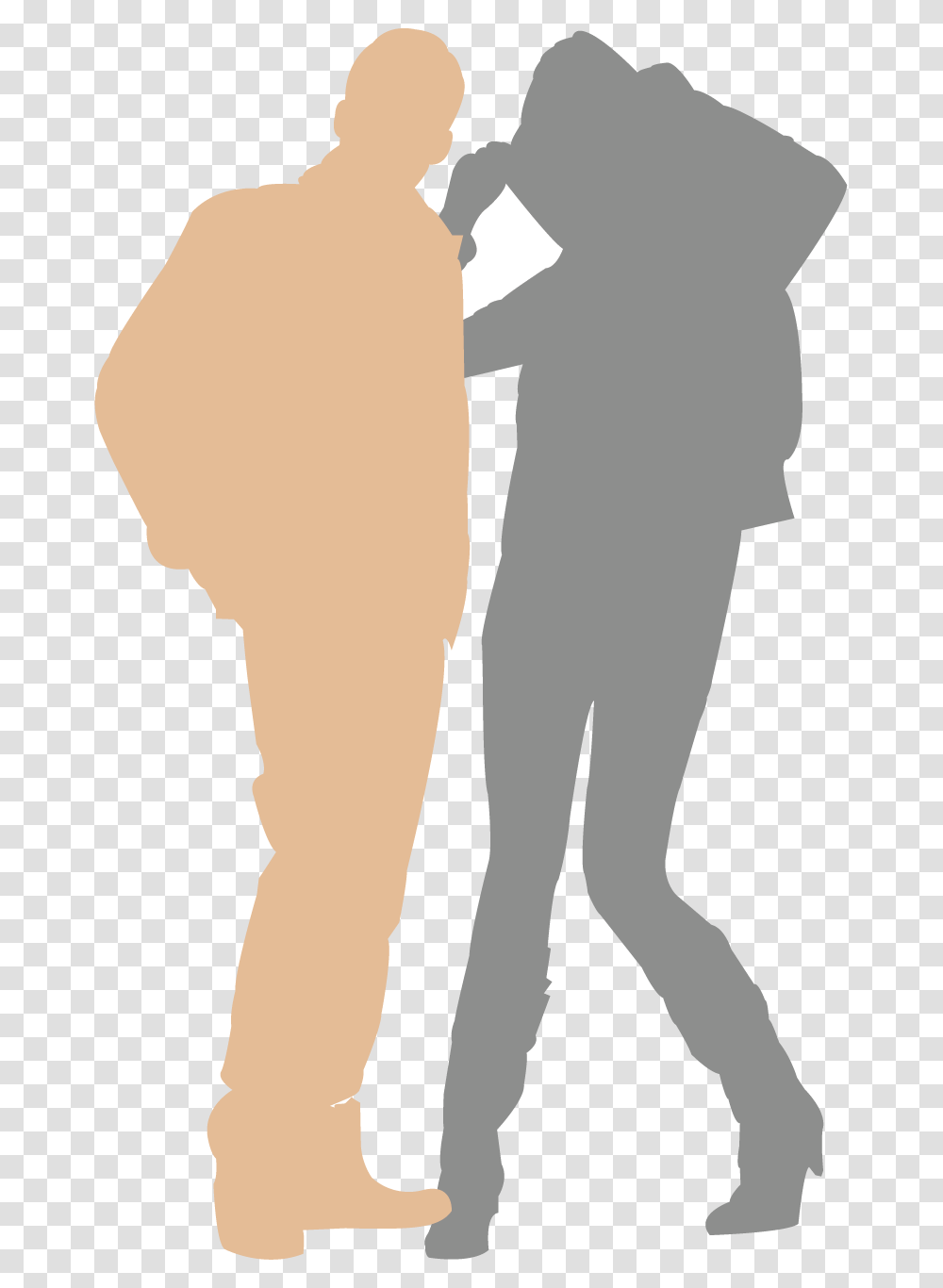 Illustration, Standing, Person, Hand, Silhouette Transparent Png
