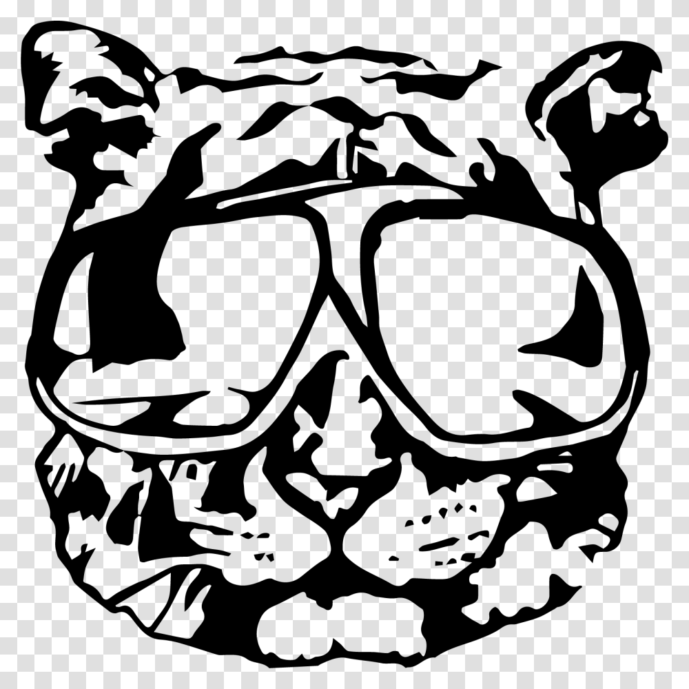 Illustration, Stencil, Goggles, Accessories, Accessory Transparent Png