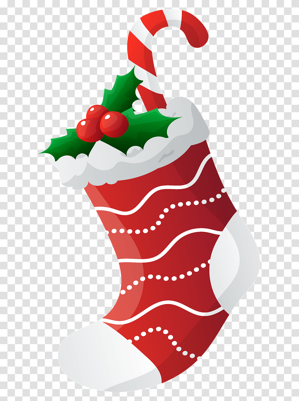 Illustration, Stocking, Christmas Stocking, Gift Transparent Png