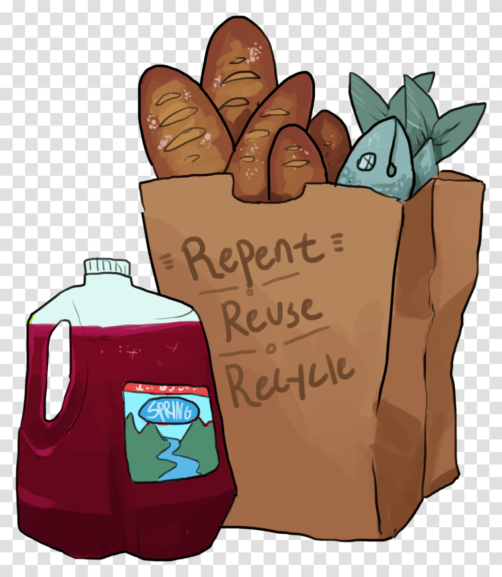 Illustration, Bag, Sack, Shopping Bag Transparent Png