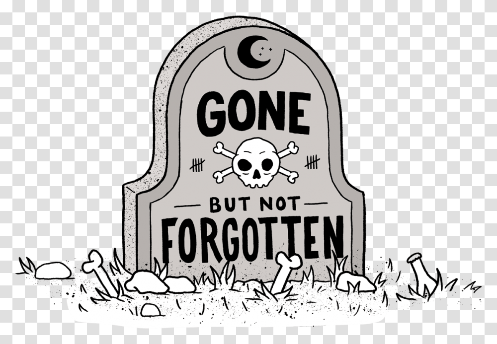 Illustration, Tomb, Tombstone Transparent Png