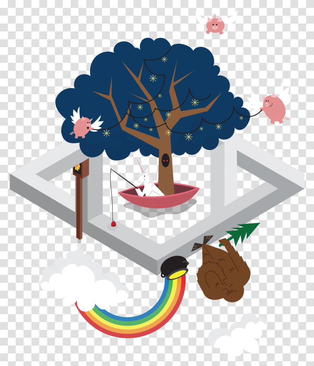 Illustration, Tree, Plant Transparent Png