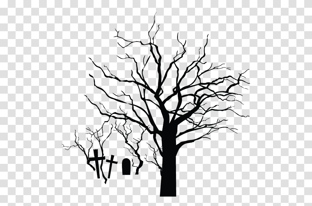 Illustration, Tree, Plant, Tree Trunk, Silhouette Transparent Png