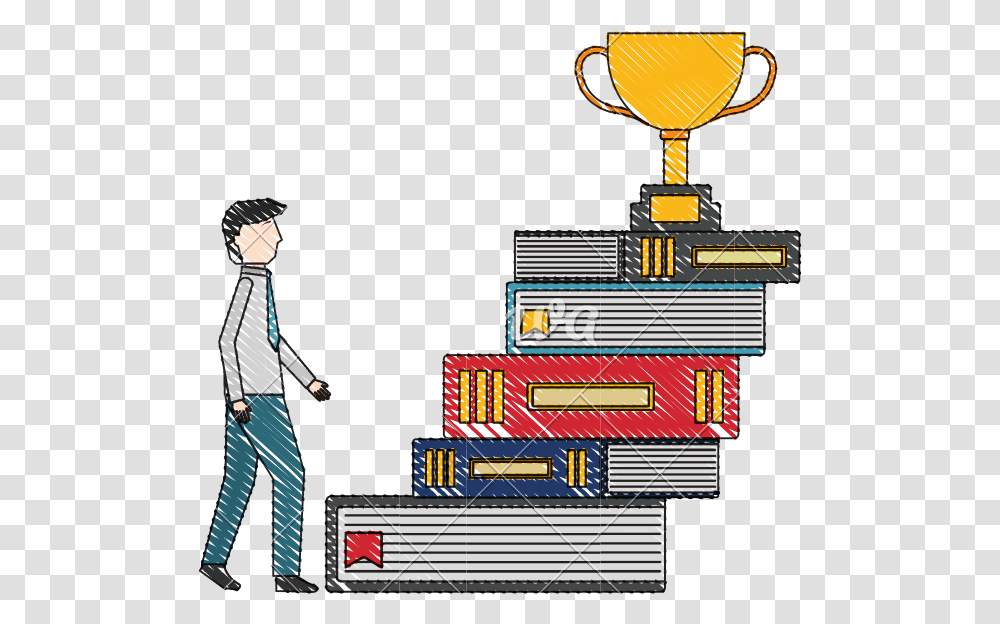 Illustration, Trophy, Person, Human Transparent Png