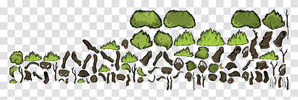 Illustration, Vegetation, Plant, Bush, Land Transparent Png