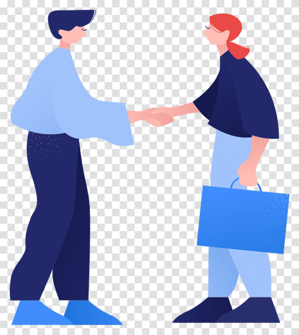 Illustration Welcome, Person, Human, Hand, People Transparent Png