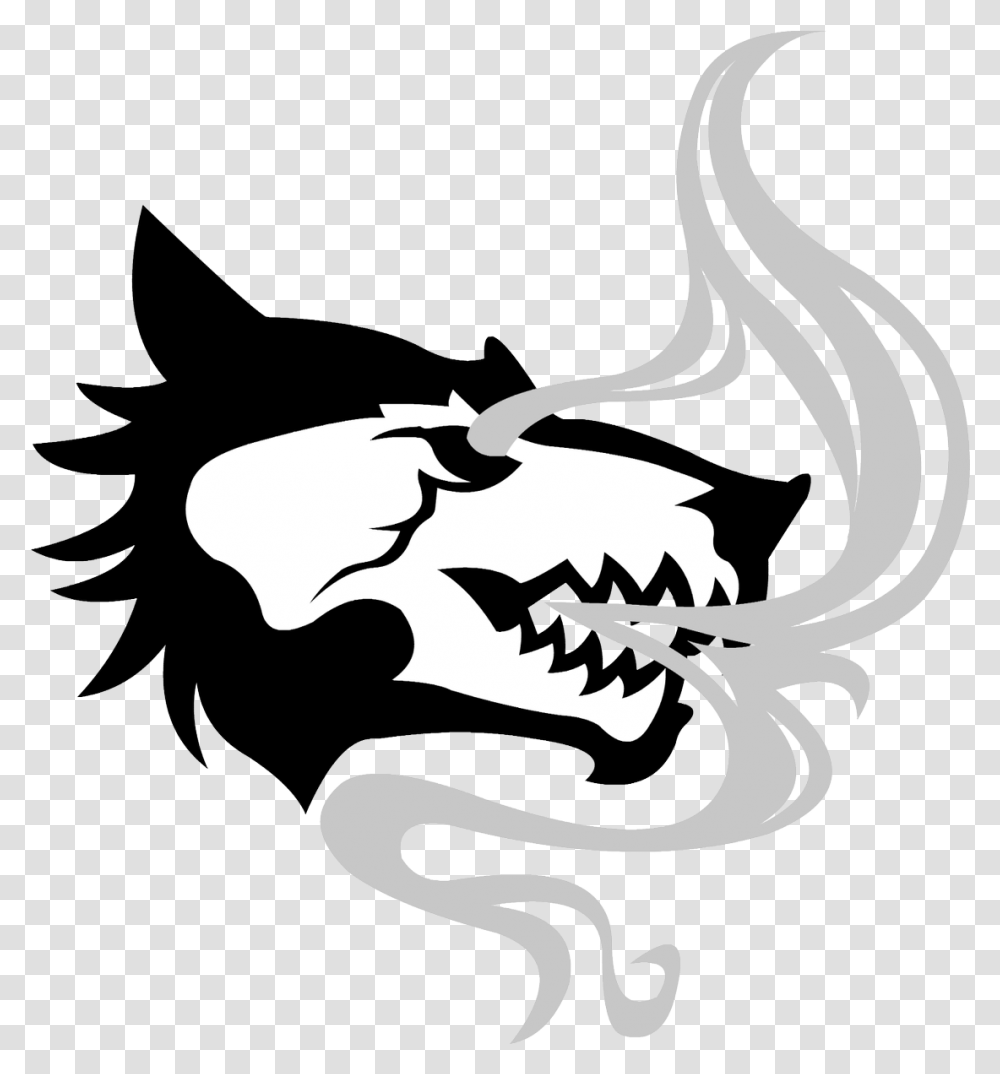 Illustration Werewolf Logo, Dragon Transparent Png
