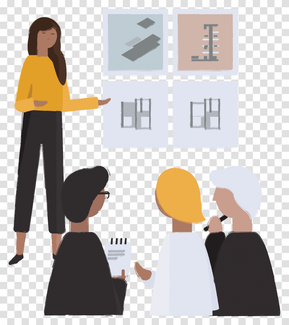 Illustration, White Board, Person, Human, People Transparent Png