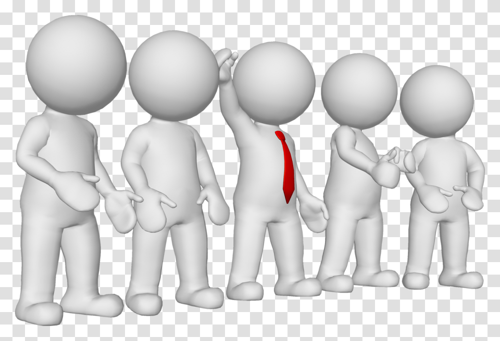 Illustrations And Clipart Man With Group 3d Man Group, Person, Human, Crowd, Sphere Transparent Png