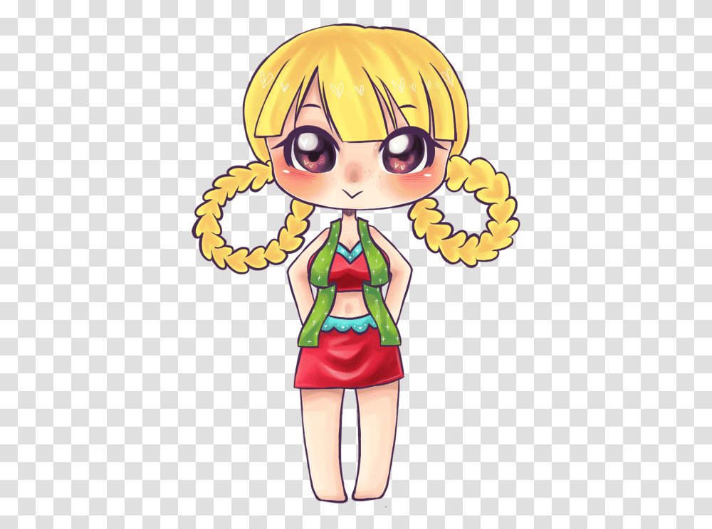 Illustrator Cute Girl Girl, Toy, Figurine Transparent Png