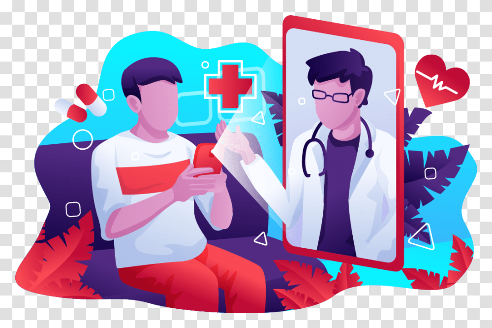 Illustrator Doctor Vector, Person, Human, Poster, Advertisement Transparent Png