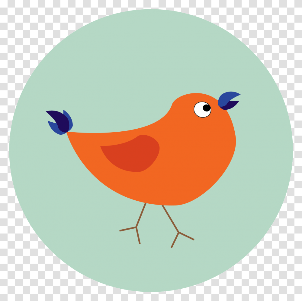 Illustrator Flat Icons Smartphone And Bird Skillshare Old World Flycatchers, Animal, Canary Transparent Png