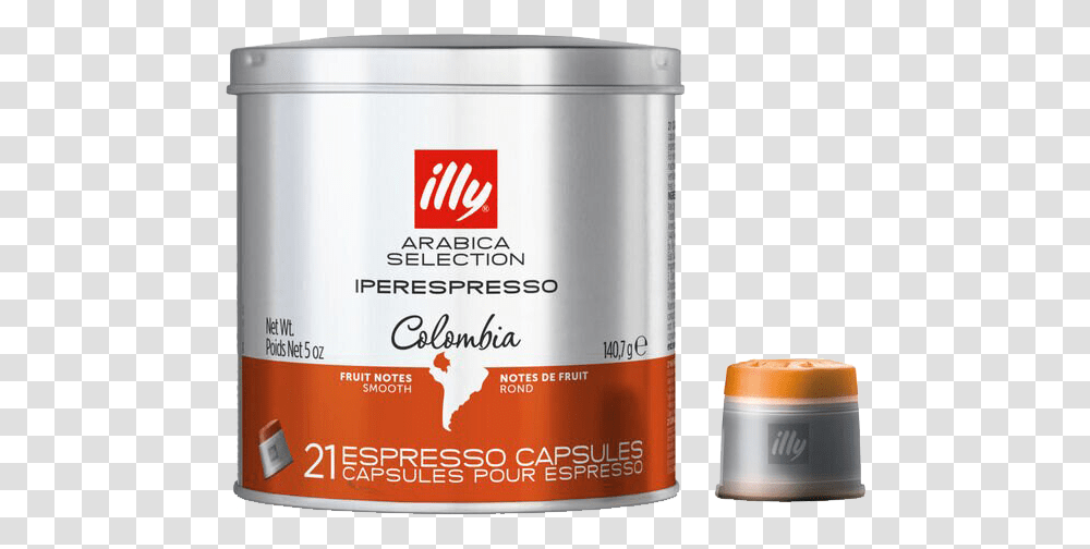 Illy Coffee, Paint Container, Tin, Can, Food Transparent Png