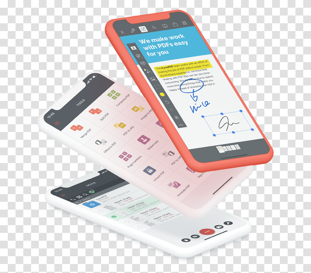 Ilovepdf Mobile Mobile Phone, Electronics, Cell Phone, Iphone Transparent Png