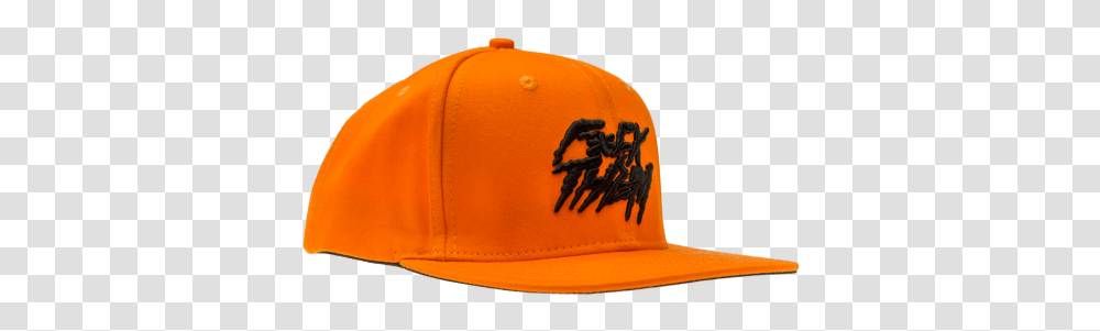 Iltovka Fck Them Classic Logo Orange, Clothing, Apparel, Baseball Cap, Hat Transparent Png