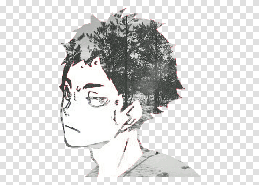 Im Back With Even More Haikyuu Iconedit Illustration, Hair, Face, Head Transparent Png