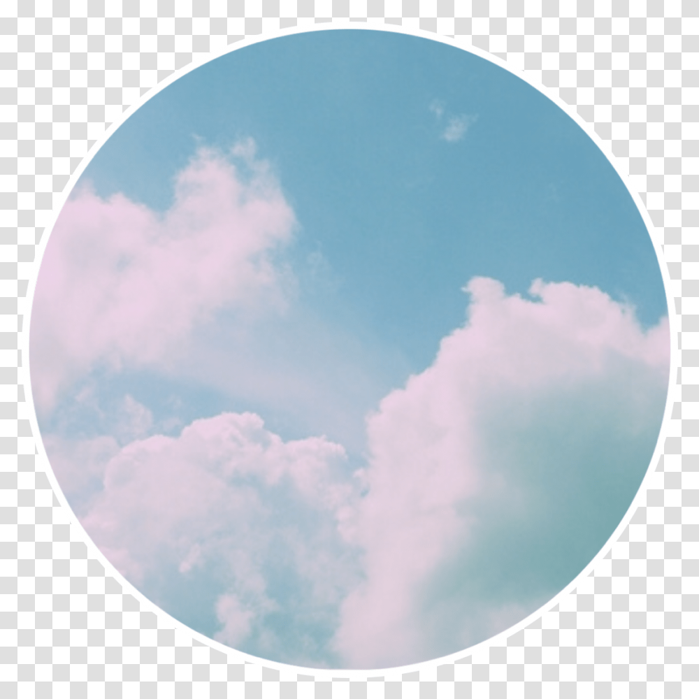 Im Rly Sleepygn Clouds Breathing Sky Bluesky Circle Color Gradient, Nature, Outdoors, Moon, Outer Space Transparent Png