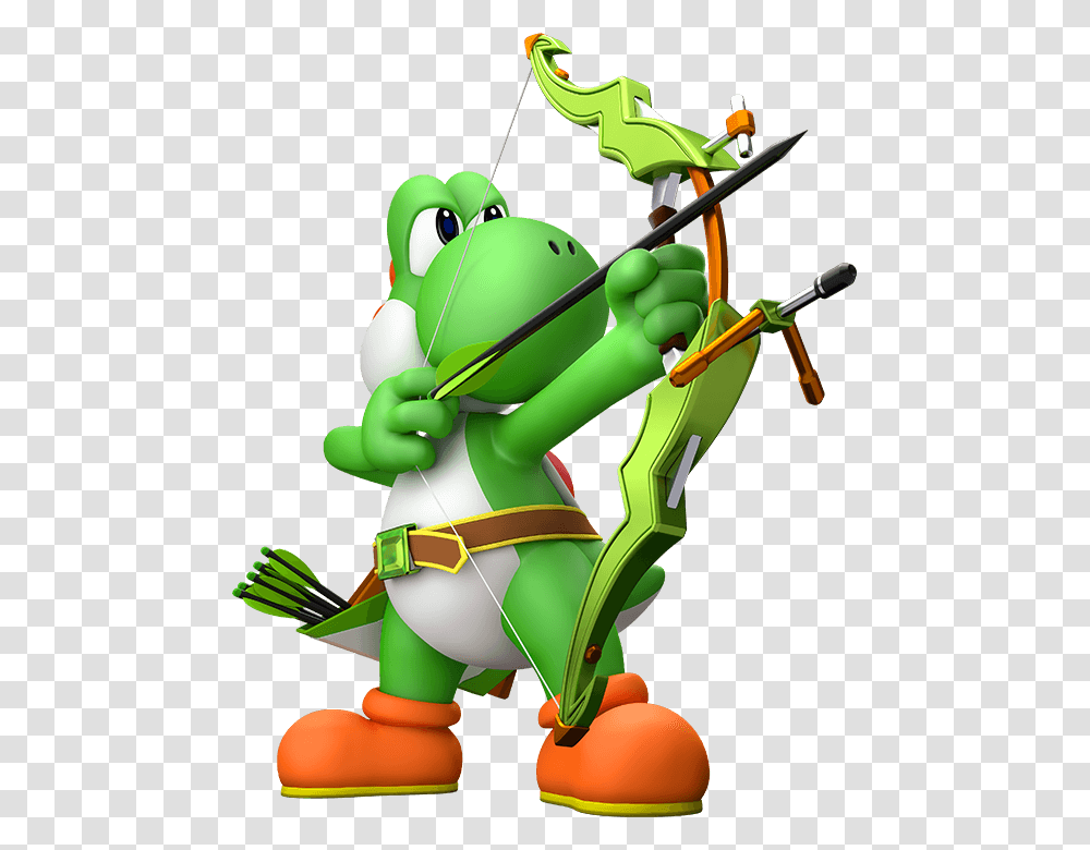 Im Wondering If Sega Did This Intentionally Since Yoshi Mario And Sonic 2020, Toy, Archery, Sport, Bow Transparent Png